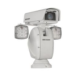 HIKVISION DS-2DY9250IAX-A(T5) PTZ IP 2 Megapixel / Punta de Poste / 50X Zoom / 1000 mts IR LASER / Exterior IP66 / 60 IPS / EIS / WDR 120 dB / Wiper / Defog / MicroSD