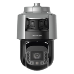 HIKVISION DS-2SF8C442MXG-ELW/26(F0) [TandemVu] Domo PTZ IP 4 Megapixel con Cámara Panoramica 180º de 6 Megapixel / 42X Zoom / 300 mts IR y 30 mts Luz Blanca / IP67 / IK10 / Autoseguimiento / Wiper / Deep learning / Entrada-Salida de Audio y Alarma /