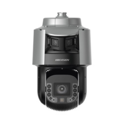 HIKVISION DS-2SF8C442MXG-ELW/26(F0) [TandemVu] Domo PTZ IP 4 Megapixel con Camara Panoramica 180Âº de 6 Megapixel / 42X Zoom / 300 mts IR y 30 mts Luz Blanca / IP67 / IK10 / Autoseguimiento / Wiper /