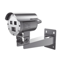 HIKVISION DS-2TD2528T-10/Q Bala IP Termica Dual / Termico 9.7 mm (256 X 192) + Optico 8 mm (4 MP) / Termometrica / Deteccion de Temperatura / IP68 / 30 mts IR / Antiexplosion / Anticorrosion