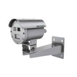 HIKVISION DS-2TD2568T-15/G0/T1Y Bala IP Termica Dual / Termico 7 mm (256 X 192) + Optico 4 mm (4 MP) / Termometrica / Deteccion de Temperatura / IP68 / 30 mts IR / Antiexplosion / Anticorrosion