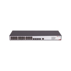 HIKVISION DS-3E2728-HI-24T4X Switch Gigabit / Administrable / 24 Puertos RJ45 GE / 4 Puertos SFP 10G / Soporta IGMP