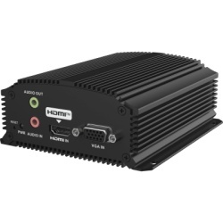 HIKVISION DS-6701HTHI-4K(B) Codificador de Vídeo IP / 4K / H.265 / Entrada HDMI y VGA / Audio / RS-485 / Micro SD 128 GB