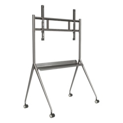HIKVISION DS-D5ABKY2-B Soporte de Piso Móvil / Pantallas 86" y 98" / VESA 400x200 a 600x400 / Carga 135 kg / Estructura Metálica