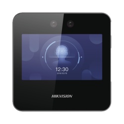 HIKVISION DS-K1A340-WX Checador Min Moe WiFi / Touch de Reconocimiento Facial Ultra Rapido para ASISTENCIA / 1500 Rostros / Reportes en Excel / Diseno Compacto y Facil de Configurar