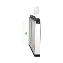 HIKVISION DS-K3B801-R/MPG-DP65 Torniquete de Apertura para Lado Derecho / Metal / Con 12 Pares de Detectores IR / Soporta Terminal de Reconocimiento Facial
