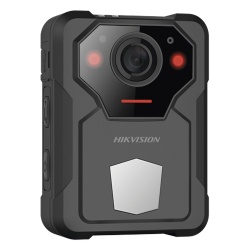 HIKVISION DS-MCW406/128G Body Camera Portátil / 2K 4 Megapixel / Pantalla 1.77" TFT / IP67 / 128 GB / 12 h Batería / Visión Nocturna IR 3 m (9.8 ft)