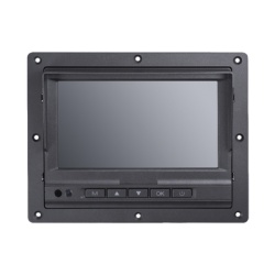 HIKVISION DS-MP1302(AE) Monitor Tactil (Touch) y Botones de 7" LCD / Compatible con DVR Movil HIKVISION / Conector Tipo Aviacion