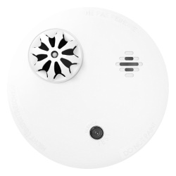 HIKVISION DS-PDHT-E-WB Detector de Temperatura Inalámbrico / Alerta a 57°C / Buzzer 85 dB / Cifrado AES-128 / Autónomo / Interior