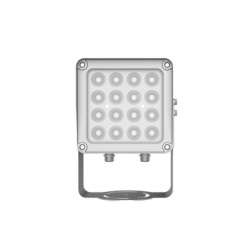 HIKVISION DS-TL2000CI/L3/E Lampara IR de Luz Continua / 16 Lamparas LED / Distancia Efectiva 16 a 25 metros / Cobertura 40Â° / Exterior IP66