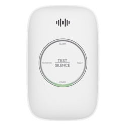 HIKVISION HF-GN110 Detector de Gas Natural / CH4 Metano / Rango 0-25% LEL / Alarma 70-115 dB a 1 m / Salida para Válvula y Ventilador / IP30