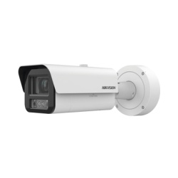 HIKVISION IDS-2CD7A87G0-XZHS Bala IP 8 Megapixel / Lente Mot. 2.8 - 12 mm / 50 mts IR EXIR / IK10 / Reconocimiento Facial / WDR 140 dB / DeepinView / Busqueda por Atributos / Heat Map / ACUSENSE