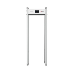 HIKVISION ISD-SMG1118L Arco Detector de Metales de 18 Zonas con Pantalla LCD de 7" / Conteo de personas y Alarmas / Ajuste de Sensibilidad e Interferencias