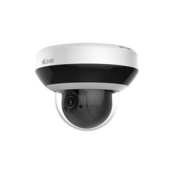HiLook by HIKVISION PTZ-N2204I-DE3(F) Mini Domo PTZ IP 2 Megapixel / 4X Zoom / H.265+ / 20 mts IR EXIR / WDR 120dB / PoE / IK10 / Exterior IP66 / Ultra Baja Iluminacion / Microfono Integrado / PoE