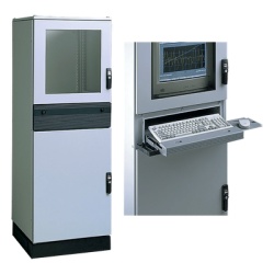 HOFFMAN PPC1866 Gabinete Modular Industrial PROLINE PC Tipo 12 1800 x 600 x 600 mm (70.9 x 23.6 x 23.6 in) en Acero Gris RAL 7035 / IP55 / UL 508A / cUL / NEMA 12 / VDE