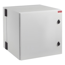 HOFFMAN PTHS242430G4 Gabinete Industrial ProTek de 12 UR de 612 x 600 x 760 mm Puerta Solida de Proteccion NEMA Tipo 4/12; IP66 Abatible Fabricado en Acero Color Gris Claro