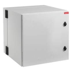 HOFFMAN PTHS242436G4 Gabinete Industrial ProTek de Doble Bisagra / Puerta Solida / NEMA Tipo 4/12 / 12 UR / 612 x 600 x 915 mm (24.09 x 23.62 x 36.02 in) / Acero con Acabado en Polvo / RAL 7035 Gris C