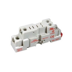 HONEYWELL BMS VBD1B-C Base tipo socket para relevador SPDT montaje en riel DIN o lateral terminales con proteccion al tacto