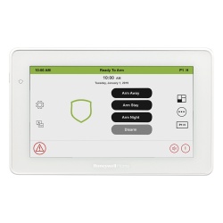 HONEYWELL HOME RESIDEO 6290W Teclado táctil / Pantalla de 7 pulgadas / Modo seguridad y tradicional / Wi-Fi 2.4 y 5 GHz / Compatible VISTA 15P a 250FBPT