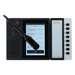 HONEYWELL PAVA XNPMS Estacion de llamada en red con pantalla tactil de 7 pulgadas para sistema de megafonia y alarma de voz