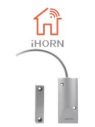 HORN 23033 IHORN HO03I - Sensor Magnetico de Cortina Metalico /NC compatible con paneles IHORN / RISCO / DSC / BOSCH .