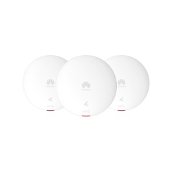 HUAWEI AP361-KIT-3 Kit de 3 - Punto de Acceso Wi-Fi 6 / 1.775 Gbps / MU-MIMO 2x2:2 (2.4GHz y 5GHz) / Smart Antenna 20% mas cobertura / Instalacion en techo y pared / Seguridad WP3 / Con Administracion