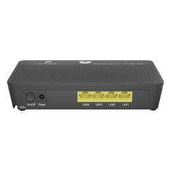 HUAWEI F100D-4G HUAWEI MiniFTTO - ONU / 4 puertos 10/100/1000Mbps + 1 PON (SC/UPC)/ Downstream 2.488 Gbps / Upstream 1.244 Gbps / modo puente / Administracion Nube