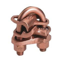 HUBBELL HUB-GX-2626 Conector mecanico para 2 cables en forma de cruz para ranura A calibre minimo 4 sol- 2/0 tre y ranura B 4 sol - 2/0 tre.