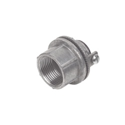 HUBBELL KILLARK HUB-WH-4G Conector de zinc para intemperie / 1 1/4" / Tornillo a tierra / IP66 / Áreas peligrosas Clase I Div 2 y Zona 2