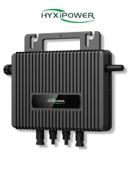 HYXIPOWER HYX2020001 HYXIPOWER HYXM1000S - Microinversor Residencial / Potencia Salida 1000W / Comunicacion SUB-1G / Conexion Hasta 2 Modulos /Proteccion IP67 / Diseno Tipo Gancho / Plug & Play
