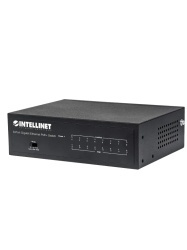 INTELLINET ITL3720015 INTELLINET - 561204 - Switch PoE Gigabit Ethernet de 8 puertos / IEEE 802.3at/af Power over Ethernet (PoE/PoE) Compatible 60 W Escritorio