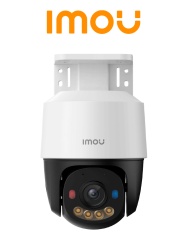 IPC-PS7FN-3M0-imou - Cámara PT Lente fijo 3.6mm, 3MP, PoE, IP67, H.265, Smart Color, disuación activa, AOR mode, Detección de Humanos y Vehiculos, Audio 2 vías, Soporta Micro SD 512GB,Weatherproof, Smart Tracking,H.265, ONVIF