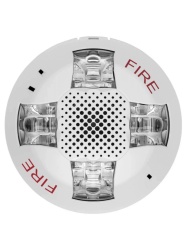 KIDDE KID1450011 KIDDE EGCSVWF - Altavoz con Estrobo de Techo / Blanco / Logo FIRE