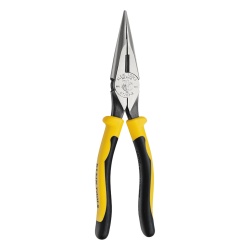 KLEIN TOOLS KT203-8 Pinzas de Punta Conica con Corte Lateral de 8 Pulgadas. Con Tope para Maximo Agarre.