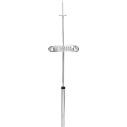 LINKEDPRO BY EPCOM LP-DIPOLO-INOX Pararrayos Dipolo Corona / Acero Inoxidable / Radio Proteccion 72Â° / 1.7 m (5.6 ft) / NMX-J-549 / NOM-001-SEDE