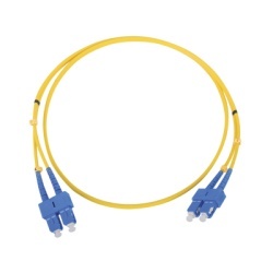 LINKEDPRO BY EPCOM LP-FO-6053B Jumper de Fibra Optica Monomodo SC/SC Duplex de 1 Metro (3.28 Pies)