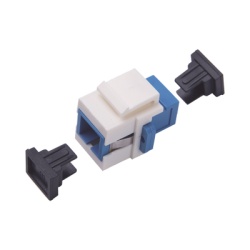 LINKEDPRO BY EPCOM LP-FO-AD-6126 Acoplador Keystone de Fibra Optica Monomodo SC/PC Simplex a SC/PC Simplex