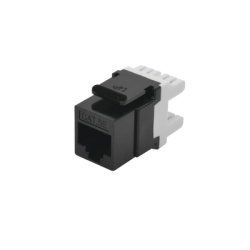 LINKEDPRO BY EPCOM LP-KJ-549-BK Modulo Jack Keystone Cat5e con Terminacion en Angulo 180 - Color Negro