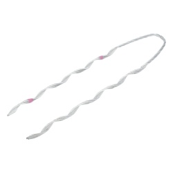 LINKEDPRO BY EPCOM LP-RP7508 Remate Preformado de Acero Galvanizado para Fibra Mini-ADSS de 24 hilos diametros 7.5 - 8 mm