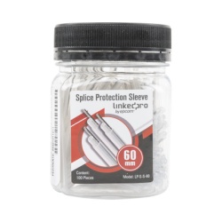 LINKEDPRO BY EPCOM LP-S-S-60 Bote con 100 Mangas para Fusion de Fibra Optica de 60 mm (2.36 Pulgadas)