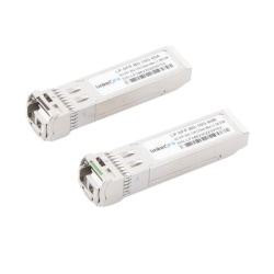 LINKEDPRO BY EPCOM LP-SFP-BD-10G-60 Transceptores Opticos Bidireccionales SFP+ (Mini-Gbic) / Monomodo 1270 & 1330 nm / 10 Gbps / 10GBASE-BX / Conector LC/UPC Simplex / DDM / Hasta 60 km / 2 Piezas