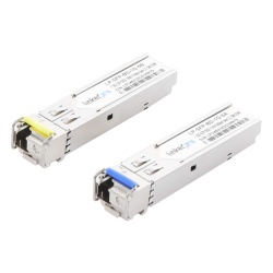 LINKEDPRO BY EPCOM LP-SFP-BD-1G-5 Transceptores Opticos Bidireccionales SFP (Mini-Gbic) / Monomodo 1310 & 1550 nm / 1.25 Gbps / 1000BASE-BX / Conector LC/UPC Simplex / DDM / Hasta 5 km / 2 Piezas