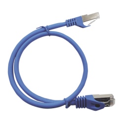 LINKEDPRO BY EPCOM LP-STP-6A-200BU Patch Cord Cat6A 10G Blindado 2 Metros (6.56 Pies) Azul