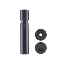 LINKEDPRO BY EPCOM LP-VFL-15W Localizador Visual de Fallos (VFL) / Para Conectores SC FC ST / Hasta 8-10 km de Distancia / Recargable por Puerto USB