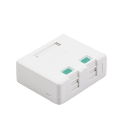 LINKEDPRO BY EPCOM LP-WP-06 Caja de Pared con 2 Puertos Keystone No Incluye Jacks
