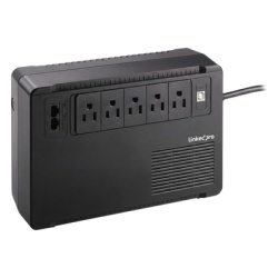 LINKEDPRO BY EPCOM LPEVO800 UPS de 750 VA/375 W Topologia Standby Entrada 120 Vca NEMA 5-15P de Escritorio Con 8 Tomas NEMA 5-15R