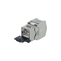 LINKEDPRO BY EPCOM LPKJHC6A Modulo Jack STP Keystone Toolless (Sin Herramienta) CAT6A con Tapa