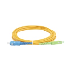 LINKEDPRO BY EPCOM LPSM3SCASCUS3 Jumper de Fibra Optica Monomodo SC/APC-SC/UPC Simplex de 3 Metros (9.84 Pies) 3mm