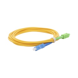 LINKEDPRO BY EPCOM LPSM3SCUSCAS3 Jumper de Fibra Optica Monomodo SC/UPC-SC/APC Simplex Color Amarillo 3 Metros (9.84 Pies) 3 mm