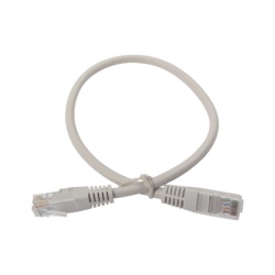 LINKEDPRO BY EPCOM LPUT6040CS Cable de Parcheo UTP Cruzado Cat6 0.4 Metros (1.31 Pies) - Gris